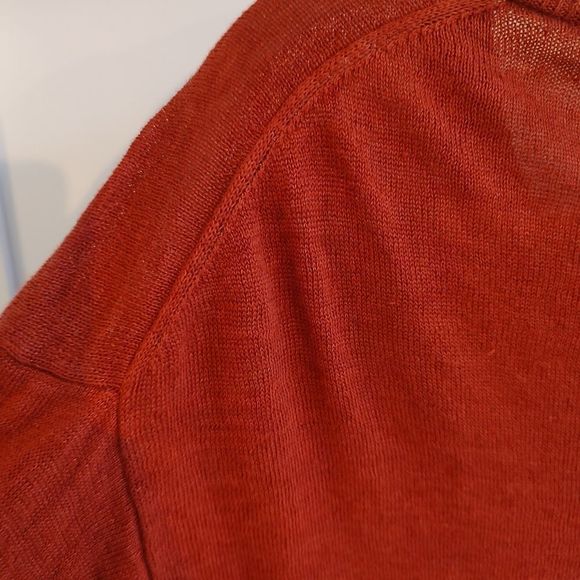 J.Crew Linen 3/4 Sleeve Pom Pom Trim Sweater Bundle - Picture 13 of 15